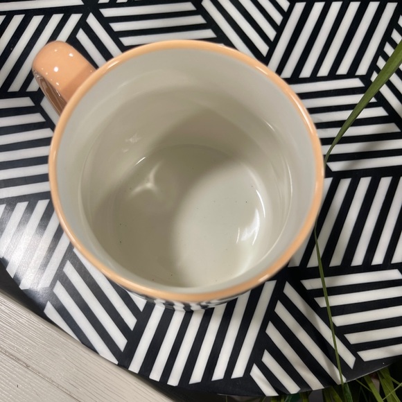 Bella Pink Peach Colorful Cats  🐈‍⬛ 🐈 Ceramic Coffee Mug NWT - Picture 5 of 5